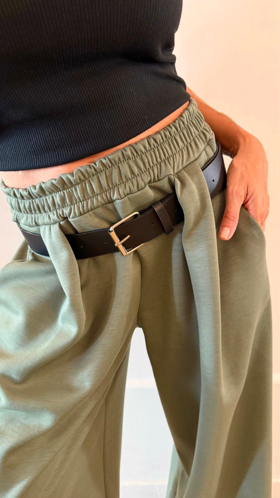 PANTALON Ophélie kaki