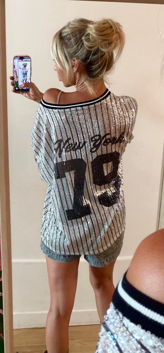 TEE SHIRT New York 79 Baseball noir