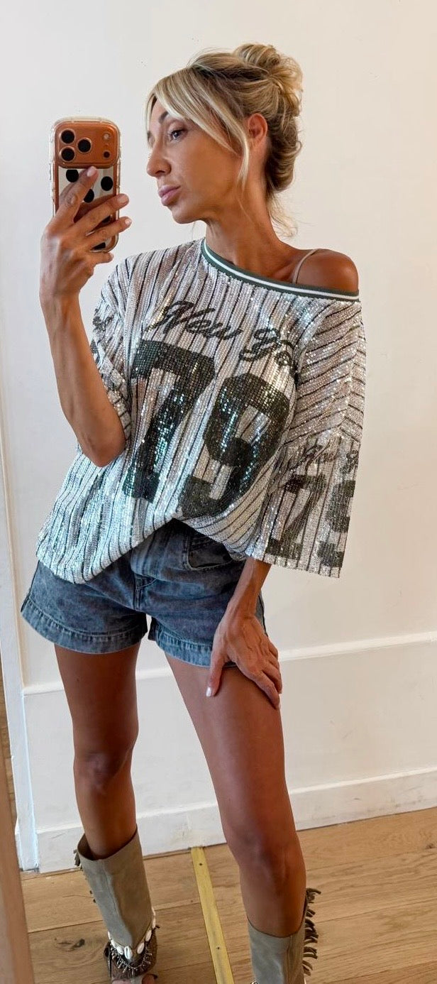 TEE SHIRT New York 79 Baseball kaki