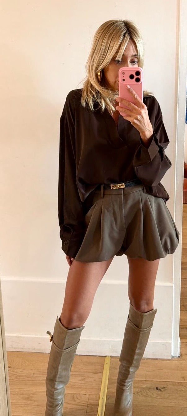 CHEMISIER Sarah choco