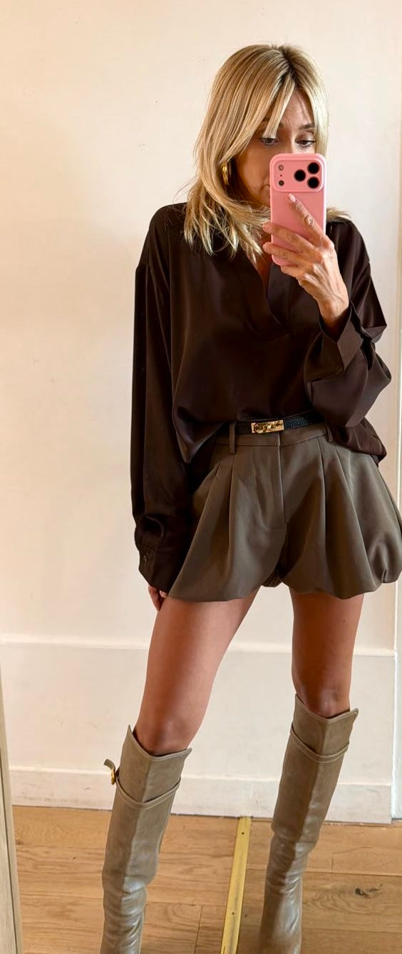CHEMISIER Sarah choco