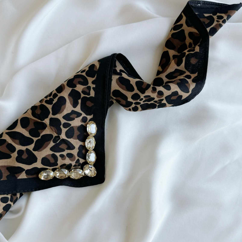 FOULARD Panthera Shadow