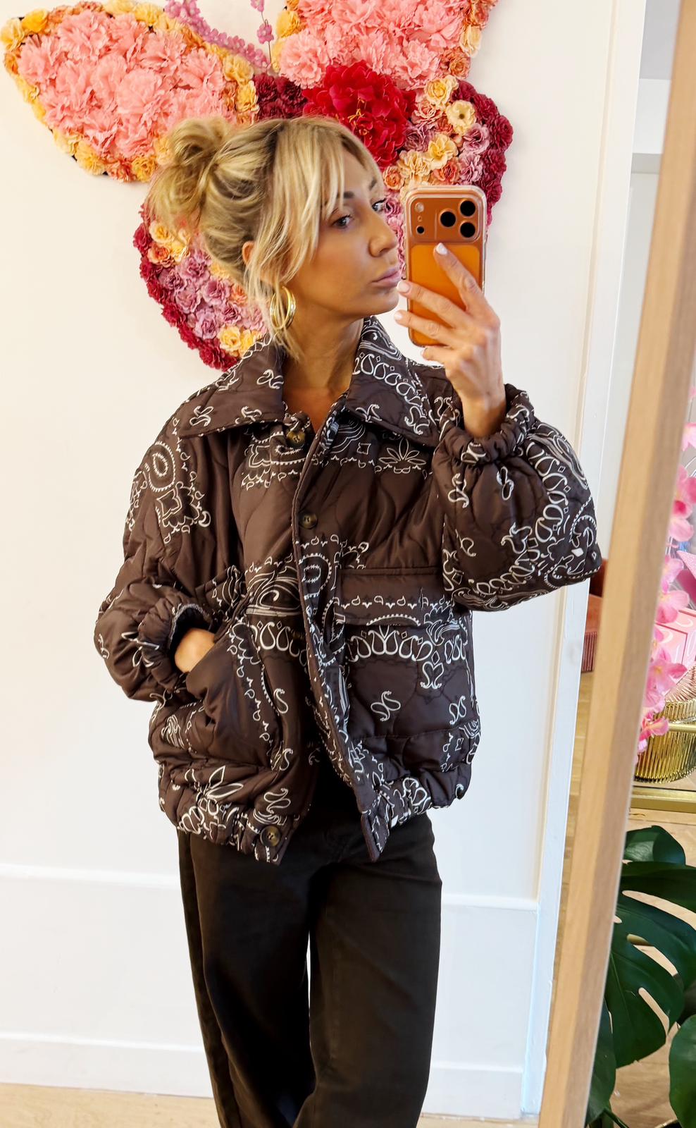 DOUDOUNE Bandana Choco