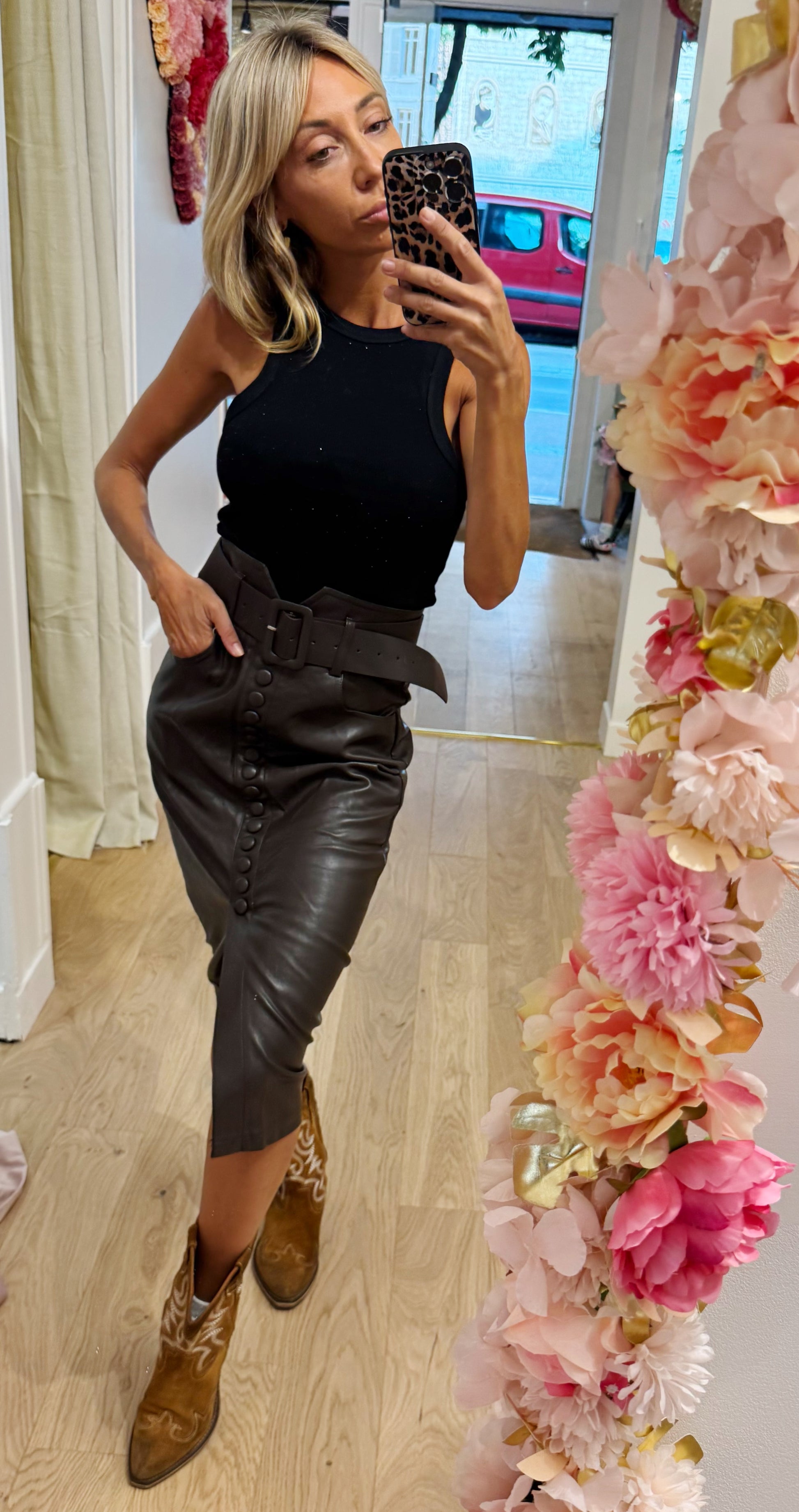 JUPE Elvira Chocolat