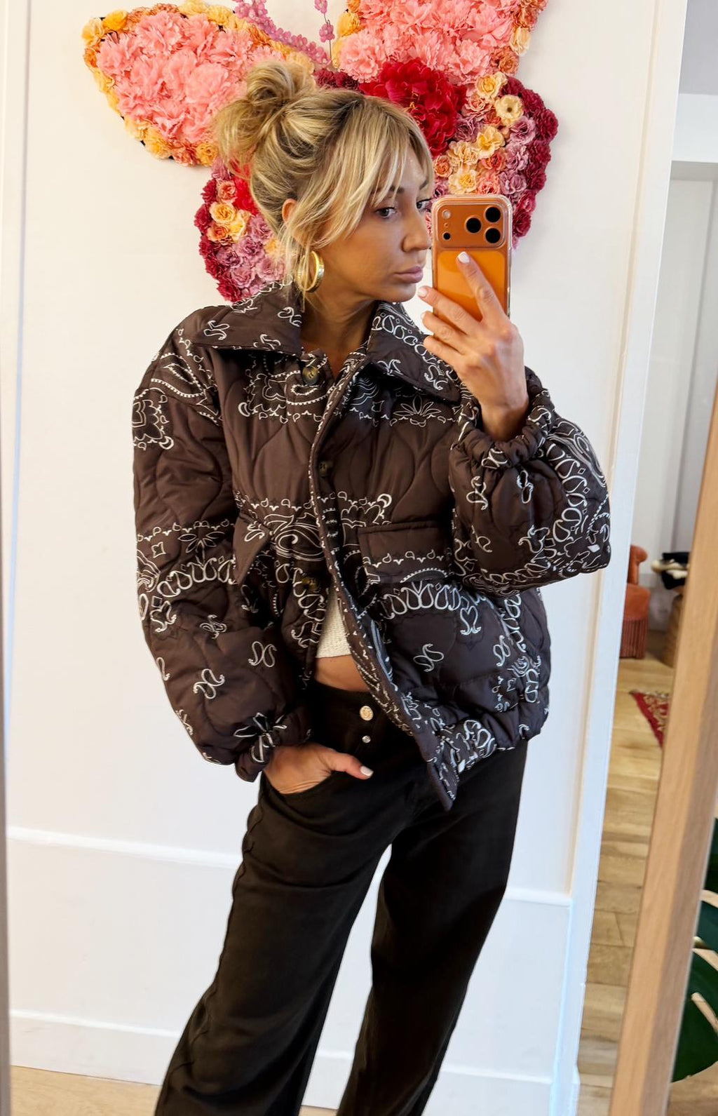 DOUDOUNE Bandana Choco