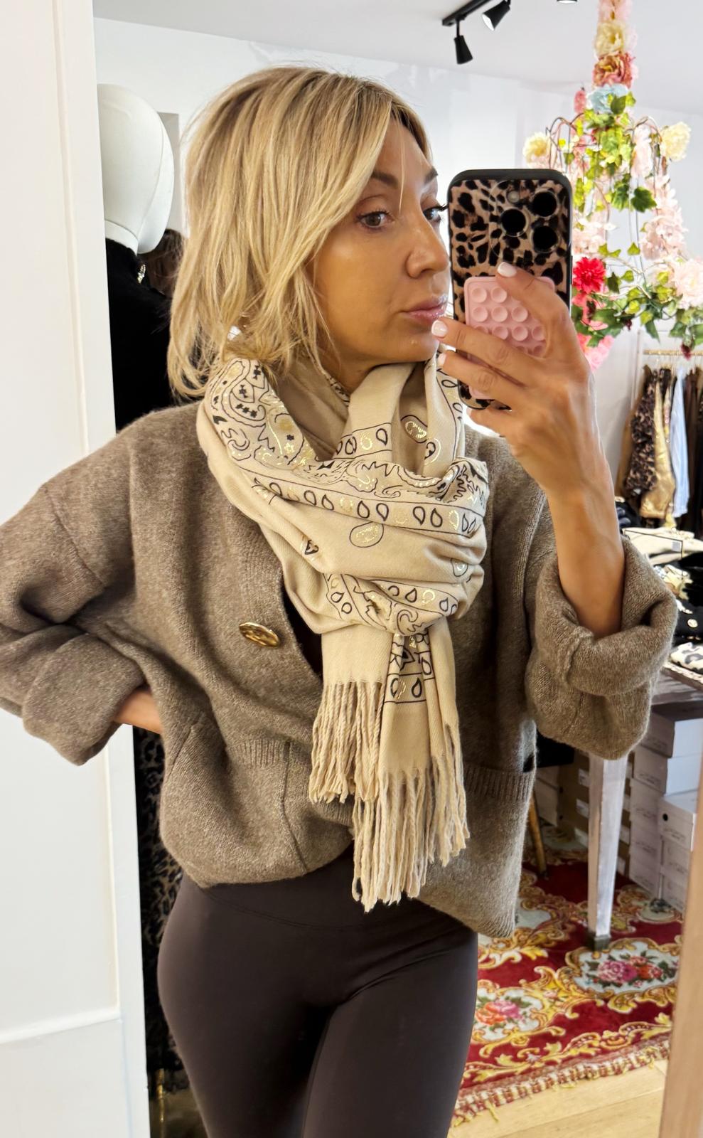 Foulard Montana Cream