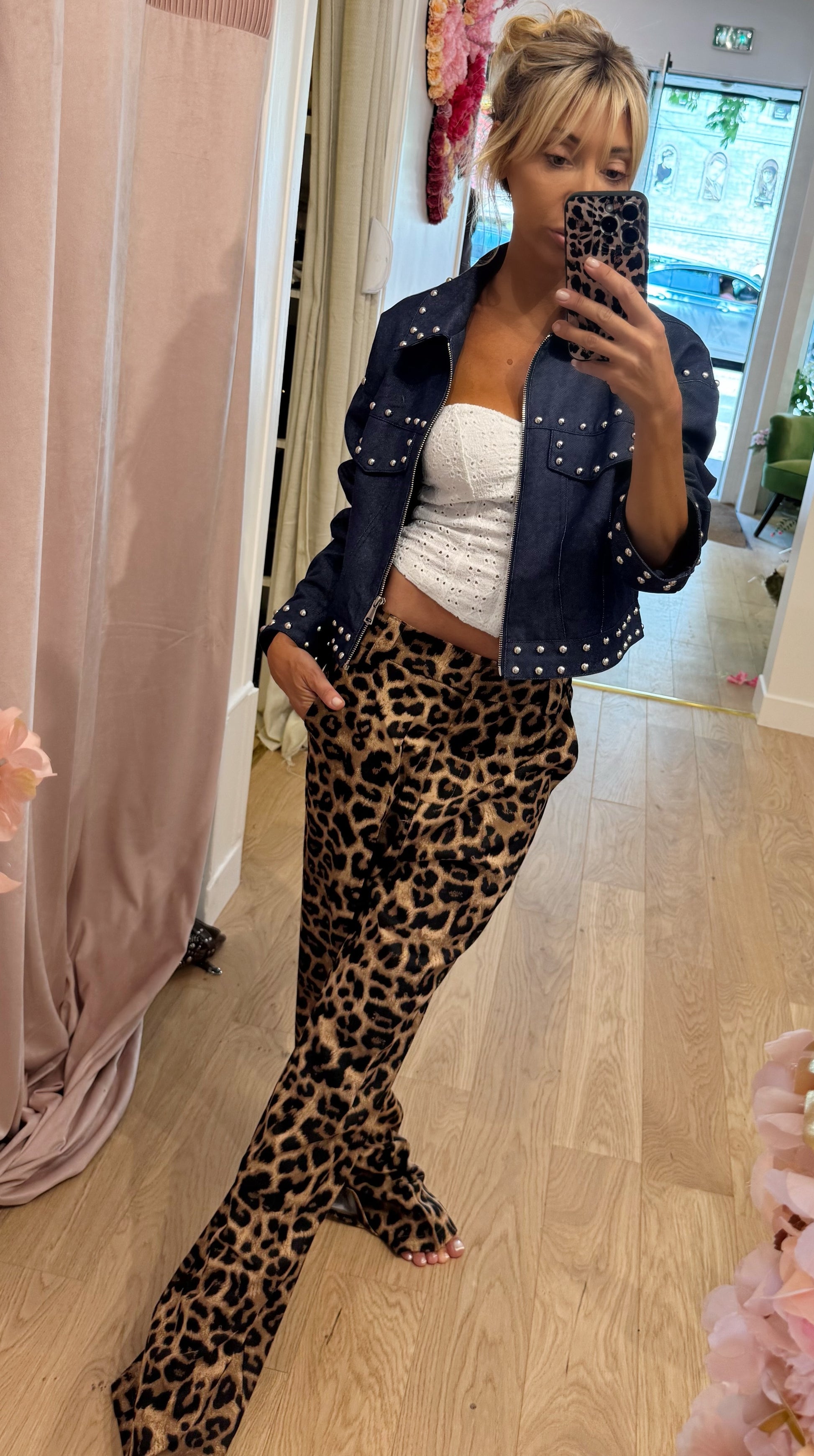 Pantalon Léopard