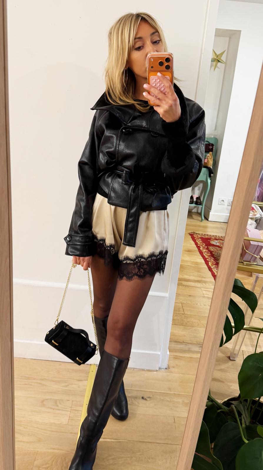 Sac à Main Plume Black