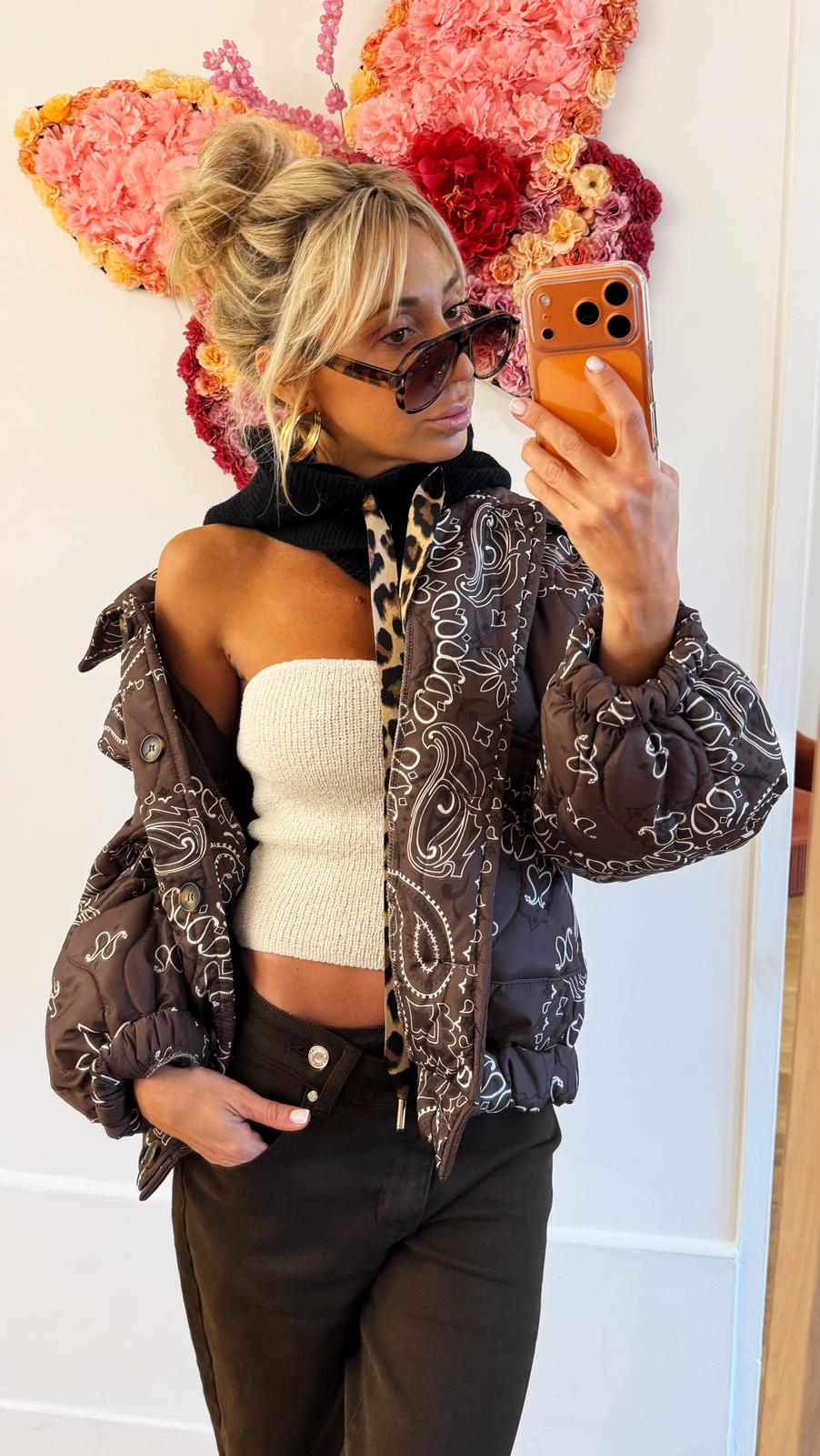 DOUDOUNE Bandana Choco