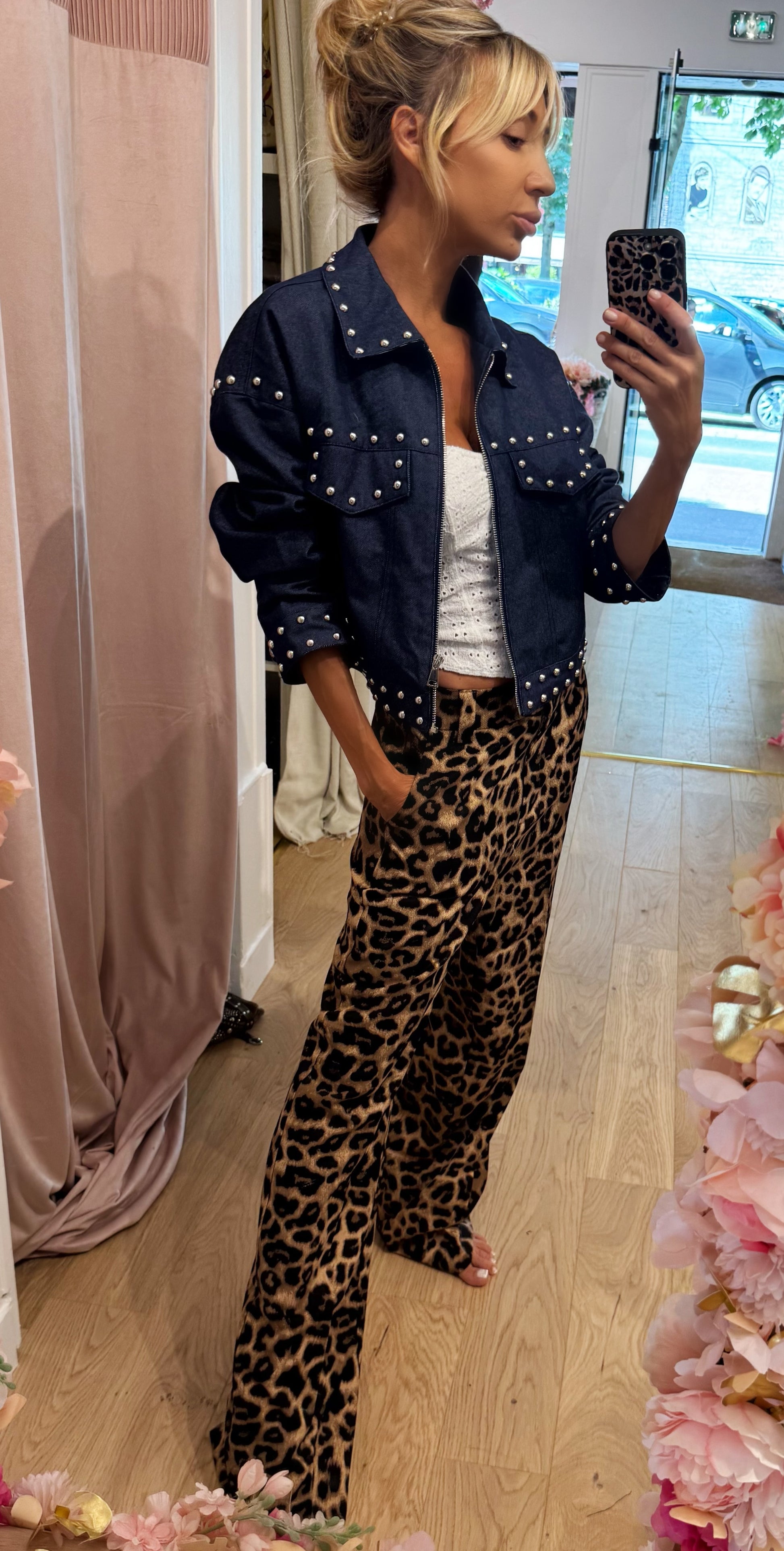 Pantalon Léopard