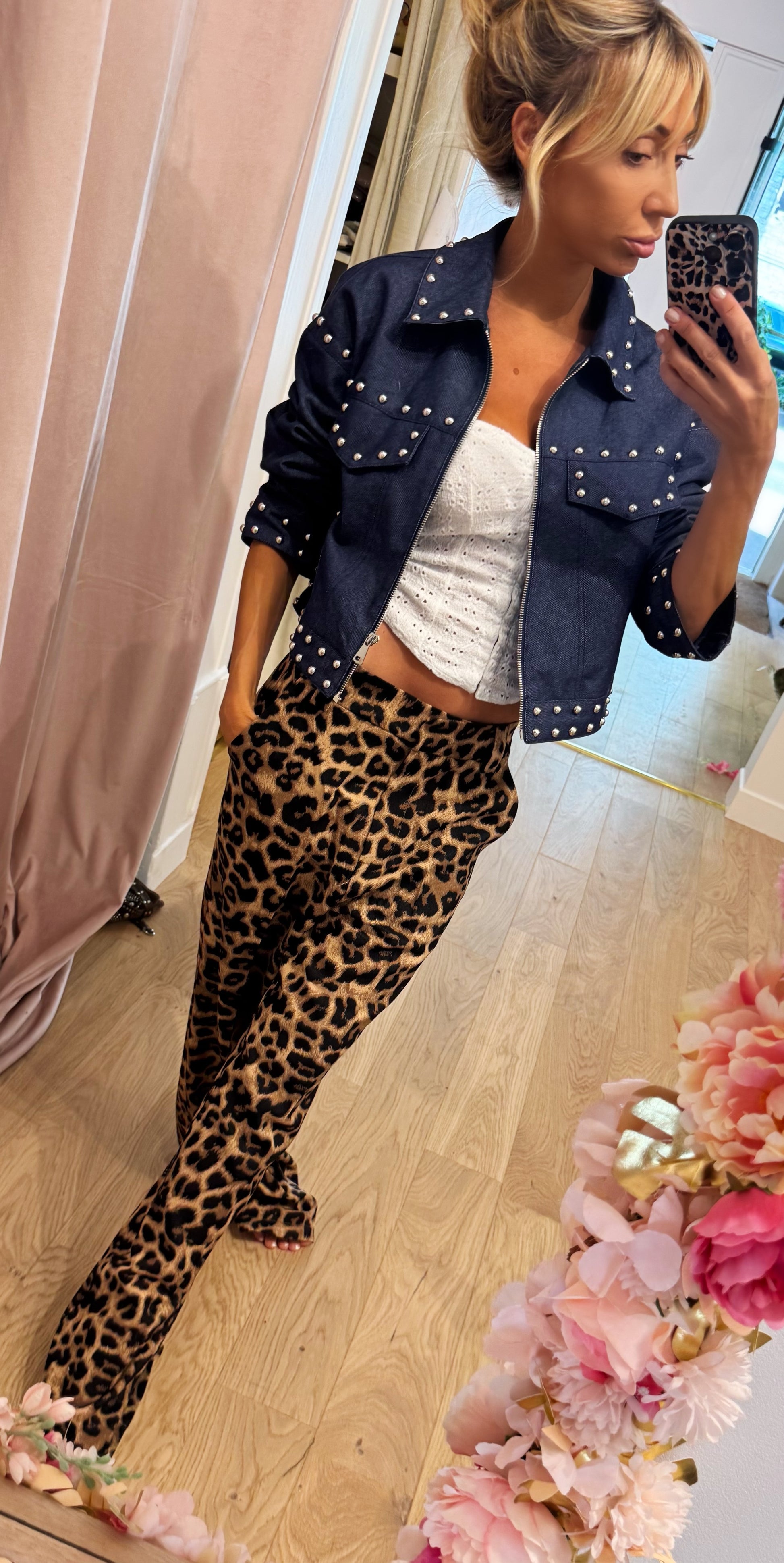 Pantalon Léopard