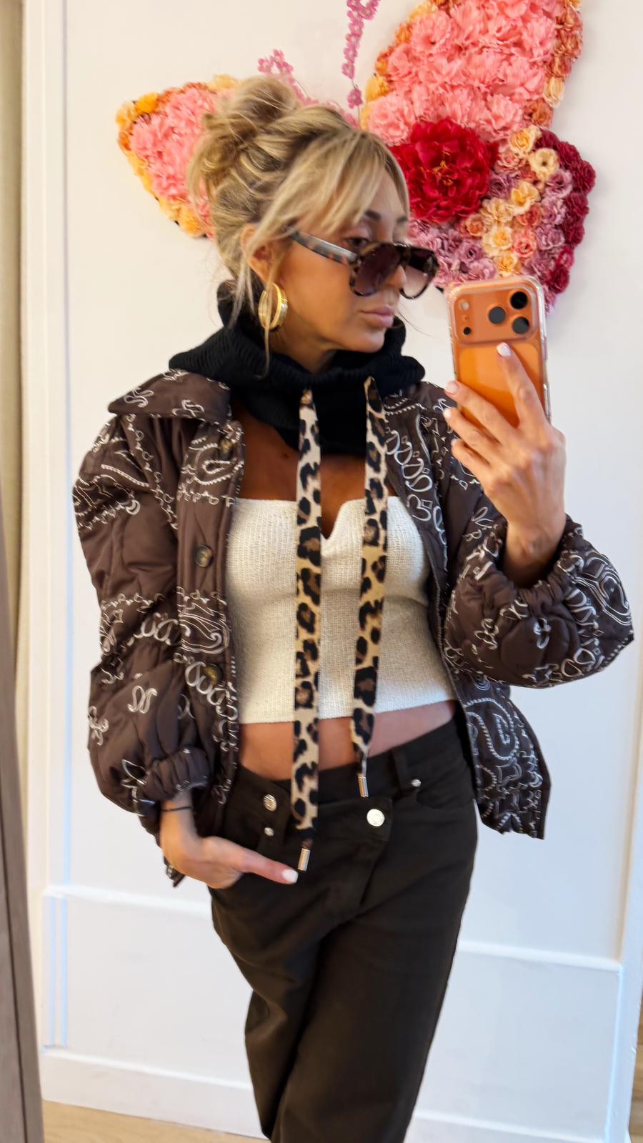 DOUDOUNE Bandana Choco