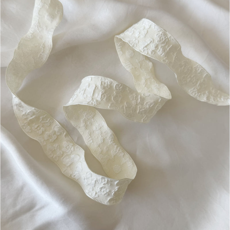 RUBAN  Bohème White